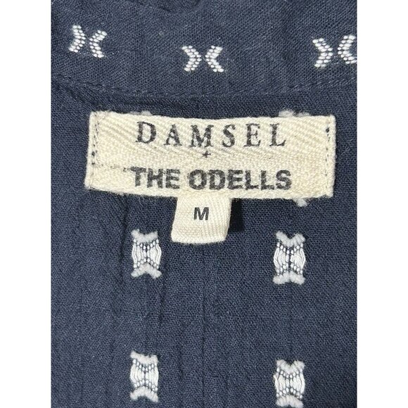 Damsel +The Odells Caftan Maxi Dress in Voyage - Sz M - Picture 6 of 8